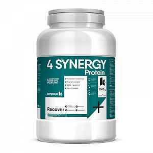 KOMPAVA VÍCESLOŽKOVÝ NOČNÍ PROTEIN 4 SYNERGY Protein 2000g čokoláda