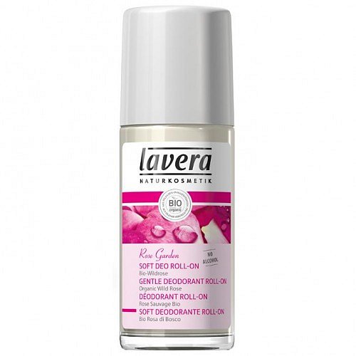 Lavera divoká růže jemný deodorant roll-on 50 ml