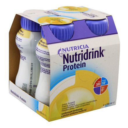 Nutridrink Protein vanilka por.sol.4x200ml Nový