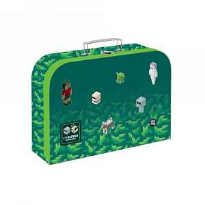 Oxybag Kufřík na výtvarku Playworld, 34 cm, lamino