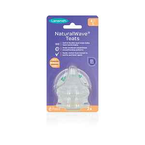 Lansinoh NaturalWave savička S (pomalý průtok) 2ks