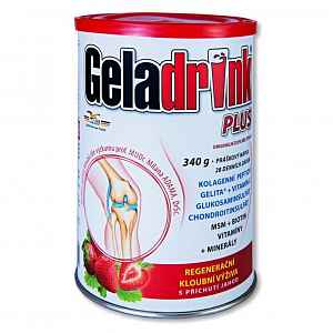 Geladrink Plus jahoda 340g