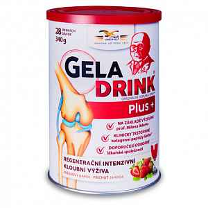 Geladrink Plus jahoda 340g