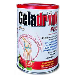 Geladrink Plus jahoda 340g