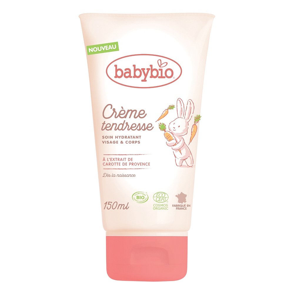 BABYBIO Hydratační krém pro miminka od narození BIO 150 ml