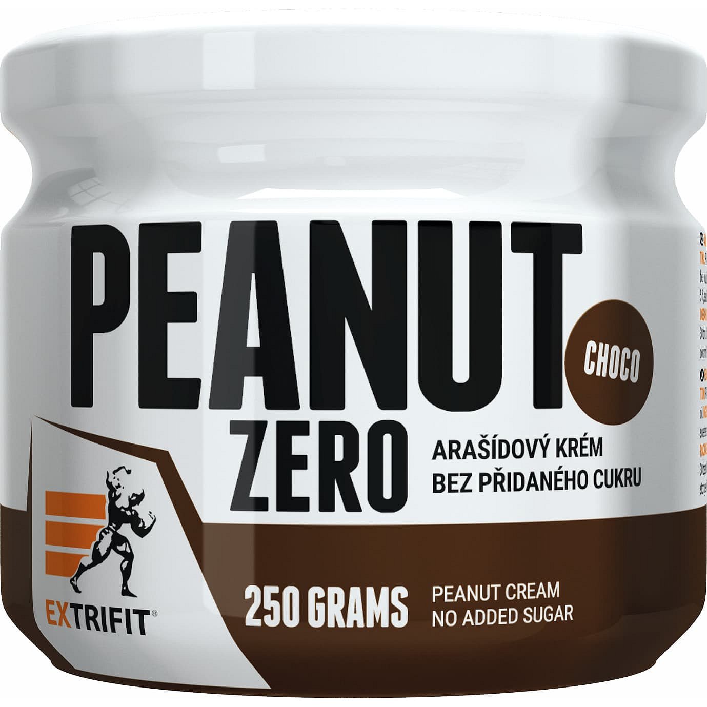 Extrifit Peanut Zero čokoláda 250g