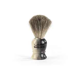 Štětka na holení Sibel Barburys Grey Horn - paroží (0002320)
