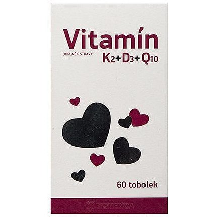Vitamín K2+D3+Q10 Biomedica 60 tobolek