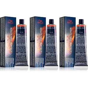 Wella Professionals Koleston Perfect ME+ Vibrant Reds barva na vlasy výhodné balení odstín 55/55