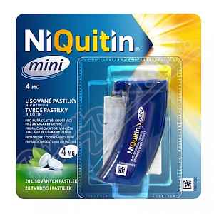 NiQuitin mini 4mg pastilky 20ks