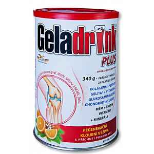 Geladrink Plus pomeranč 340g