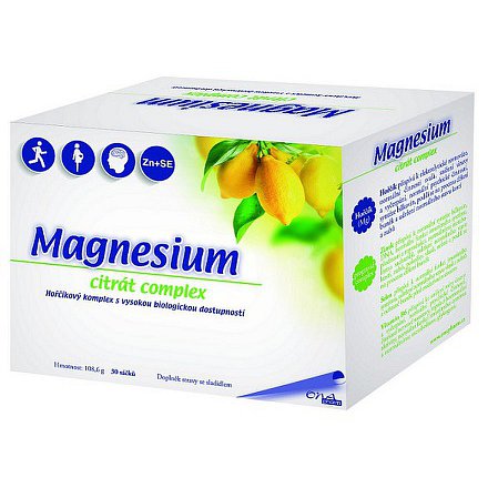 Magnesium citrát complex 30 sáčků