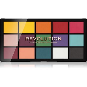 Makeup Revolution Reloaded paleta očních stínů odstín Marvellous Mattes 15 x 1,1 g