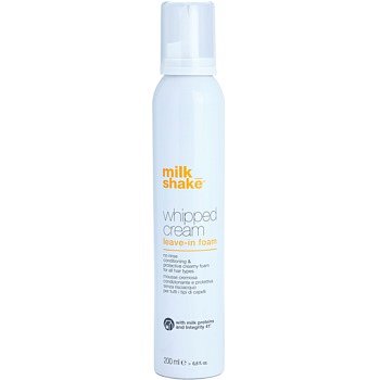 Milk Shake Whipped Cream vyživující ochranná pěna pro všechny typy vlasů 200 ml
