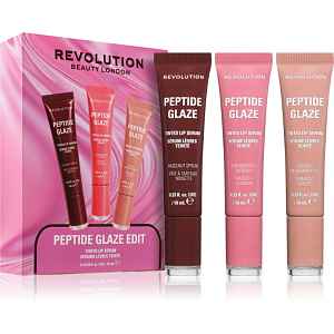 Revolution Peptide Glaze Edit dárková sada na rty 1 ks
