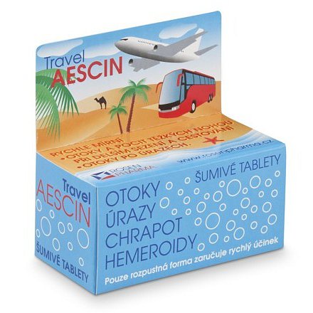 Rosen Travel Aescin šumivé tablety tablety šumivé 7