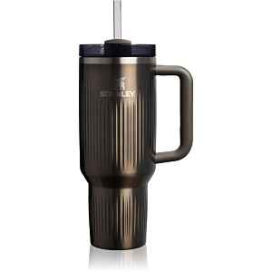 Stanley Quencher H2.O FlowState™ Fluted Tumbler nerezový tumbler s brčkem velký Gunmetal Shine 1 ks