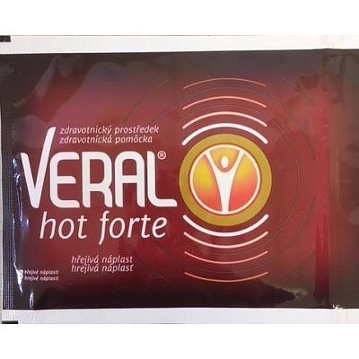 Veral Hot forte hřejivá náplast 3ks