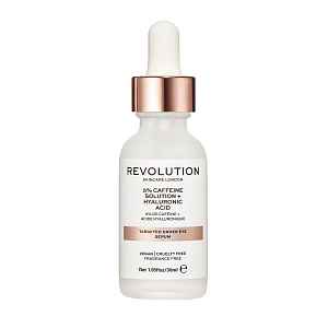 Revolution Skincare 5% Caffeine solution + Hyaluronic Acid sérum na oční okolí  30 ml