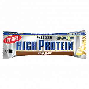 Weider, Low Carb High Protein, 50 g, Čokoláda