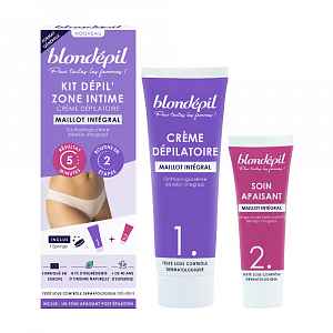 Blondépil Depilační set na intimní oblast 3 ks