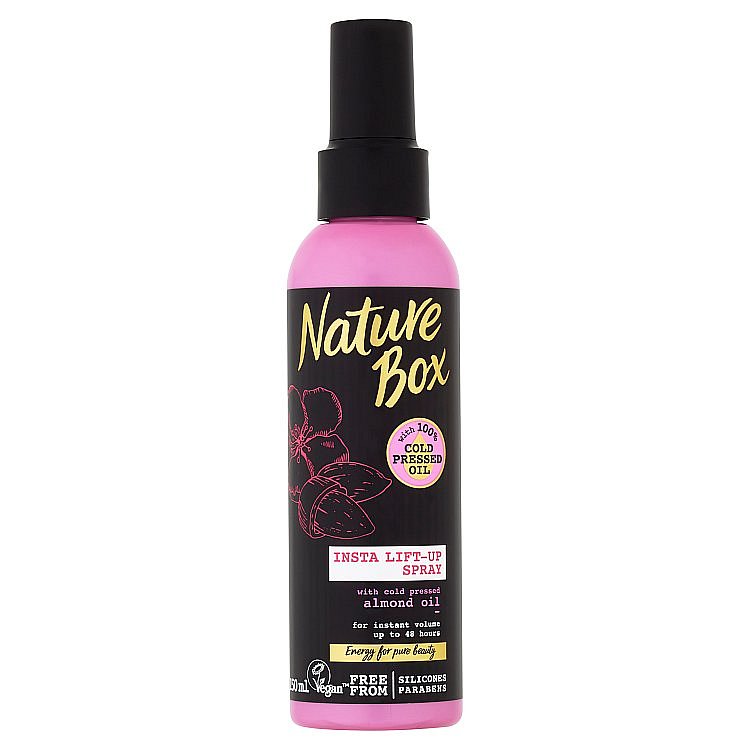 Nature Box Insta lift-up sprej Almond Oil  150 ml