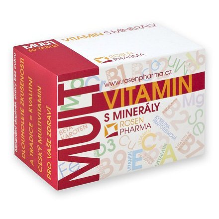 Rosen Multivitamin s minerály tablety 60