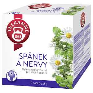 TEEKANNE Spánek a nervy bylinný čaj 10x2g