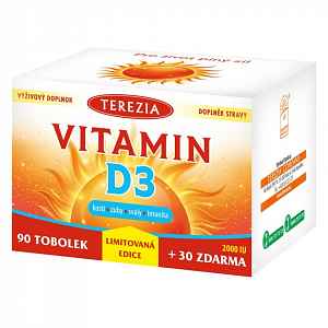 TEREZIA Vitamin D3 2000 IU tob.90+30