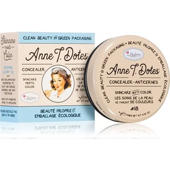 theBalm Anne T. Dotes® korektor proti začervenání odstín #18 Light - Medium 9 g