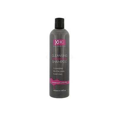XPel Čisticí šampon s uhlím pro všechny typy vlasů Charcoal  400 ml