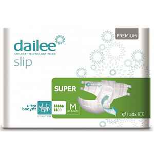 Dailee Slip Premium super m, kalhotky absorpční zalepovací, 30ks