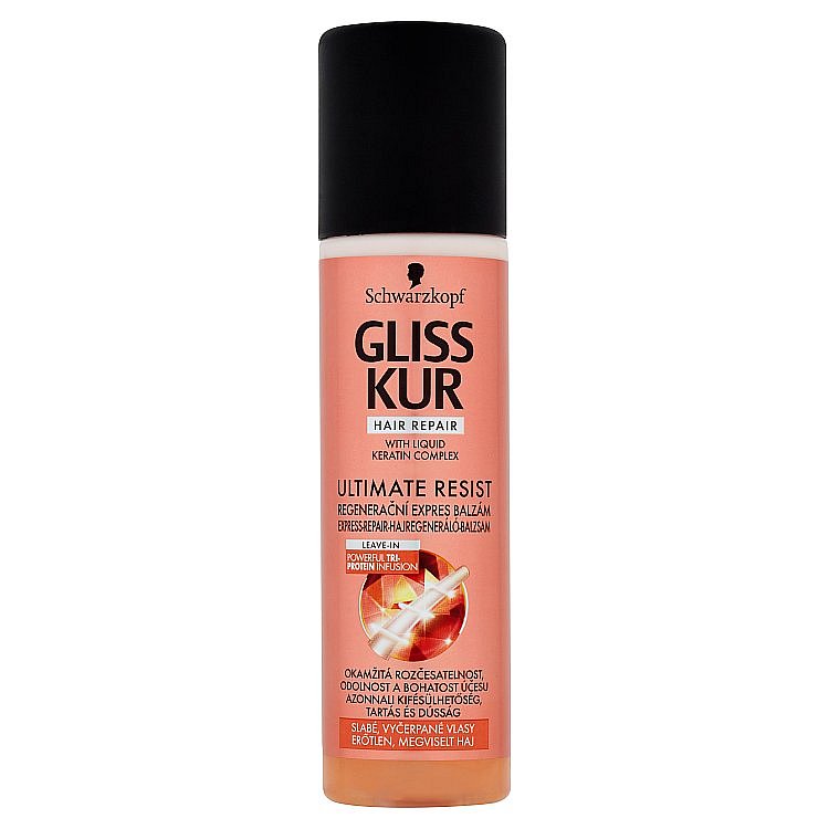 Gliss Kur Ultimate Resist Regenerační expres balzám pro slabé, vyčerpané vlasy 200 ml