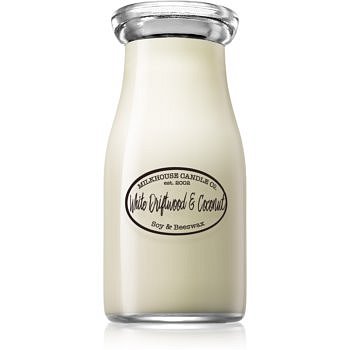 Milkhouse Candle Co. Creamery White Driftwood & Coconut vonná svíčka Milkbottle 227 g