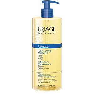 Uriage Xémose C8+ Zklidňující mycí olej pro suchou až atopickou pokožku 500 ml