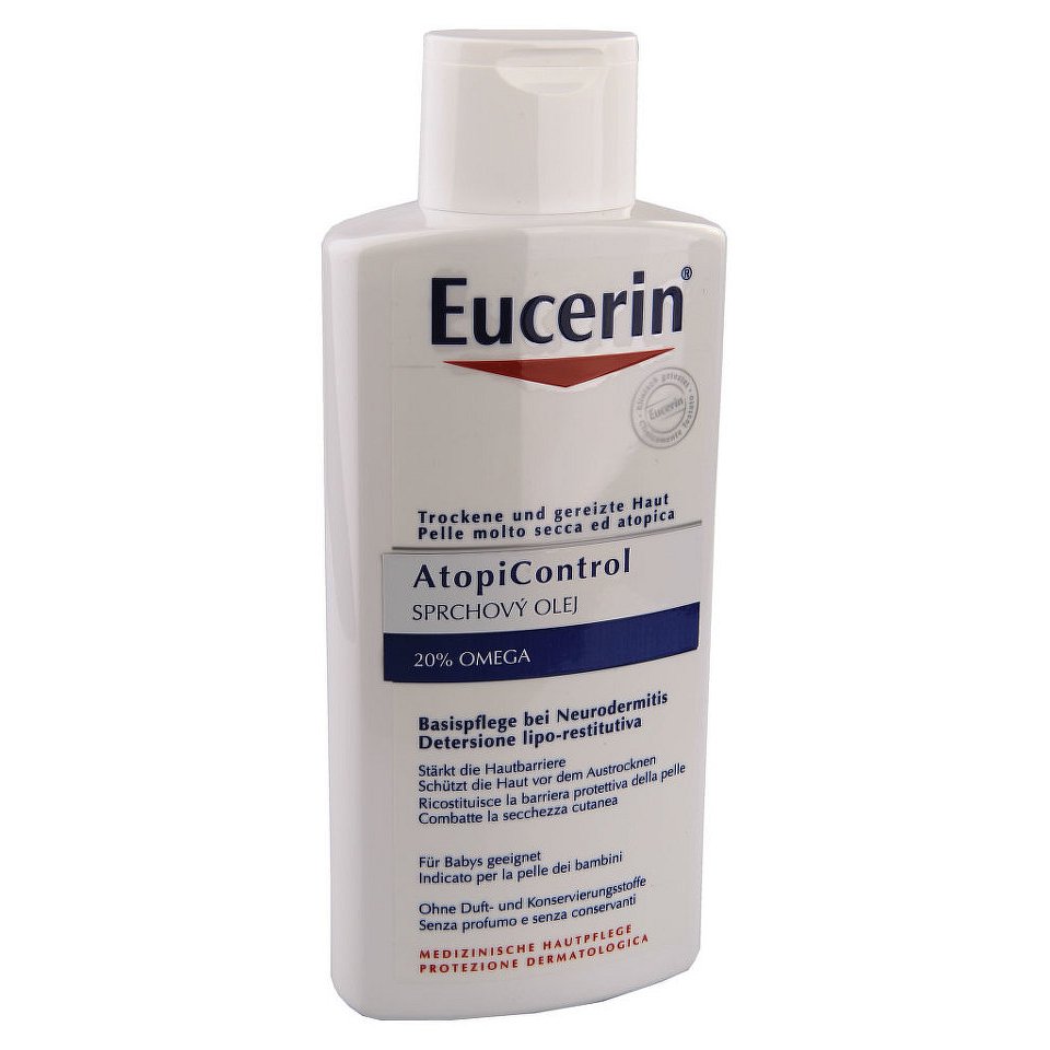 EUCERIN AtopiControl sprch.olej suchá zarud. 400ml