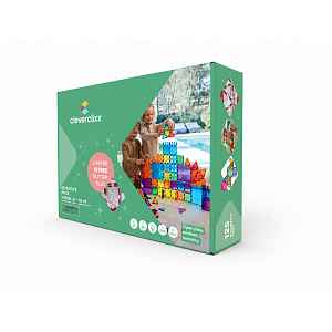 Cleverclixx Magnetická stavebnice Inventive Pack Intense - 110 ks + 15 ks zdarma