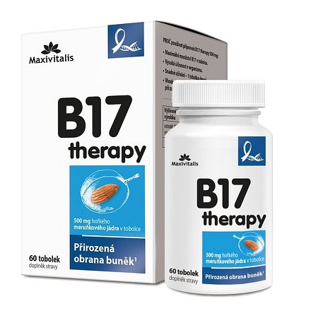 Maxivitalis B17 therapy 500mg tob.60