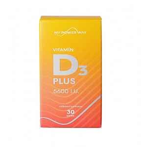 MY POWER WAY Vitamín D3 PLUS 30 kapslí