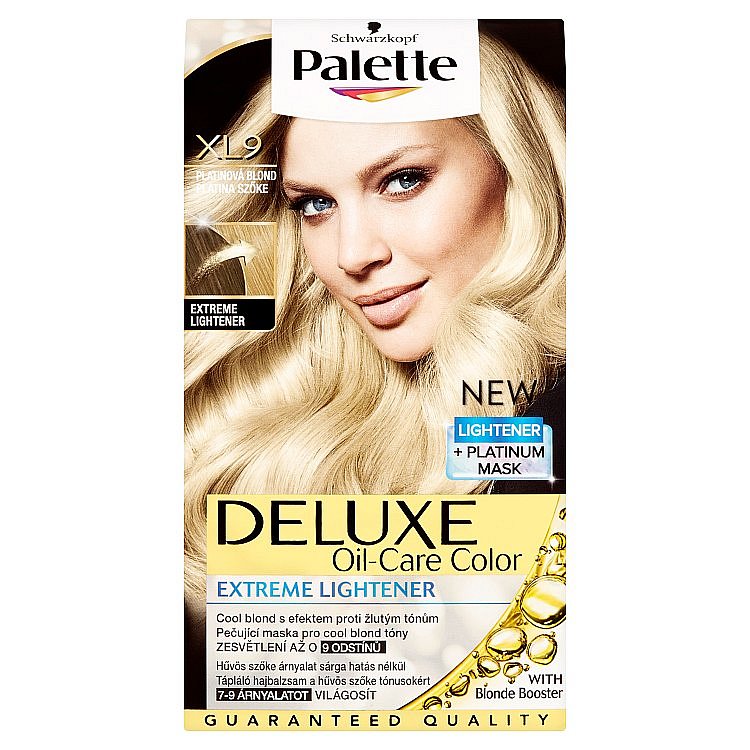 Palette Deluxe XL9 - Platinová blond 50 ml