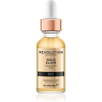 Revolution Skincare Gold Elixir pleťový elixír s šípkovým olejem  30 ml