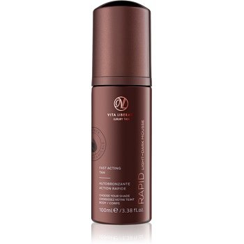 Vita Liberata Rapid samoopalovací pěna s okamžitým účinkem Light -> Dark 100 ml