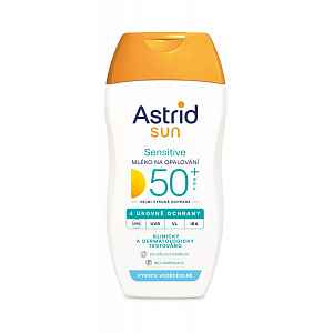 Astrid SUN Sensitive Mléko na opalování SPF50+ 150 ml