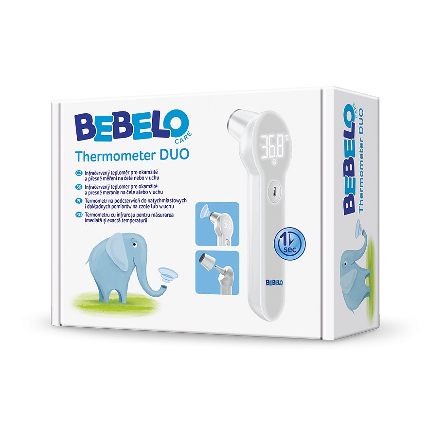 BEBELO Thermometer DUO infračervený teploměr 1 ks