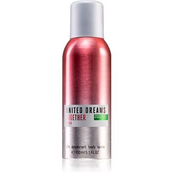 Benetton United Dreams for her Together deospray pro ženy 150 ml