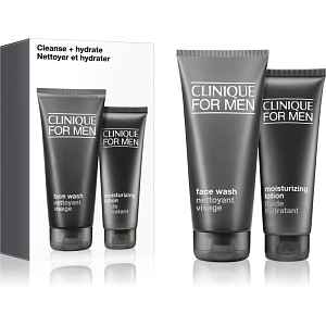 Clinique Mini Kit Cleanse + Hydrate dárková sada pro muže