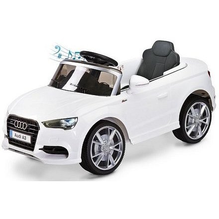 Elektrické autíčko Toyz AUDI A3-2 motory white