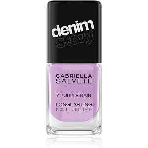 Gabriella Salvete Longlasting Enamel Denim Story dlouhotrvající lak na nehty odstín 07 Purple Rain 11 ml
