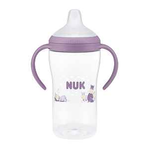 NUK Perfect Match Láhev na učení 6m+ 260 ml 1 ks hippo