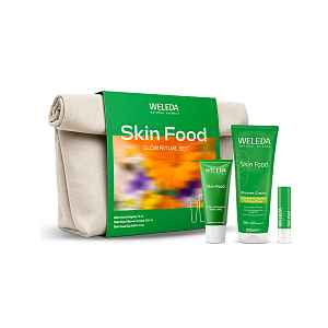 Weleda Skin Food Glow Ritual dárkový set 3 ks